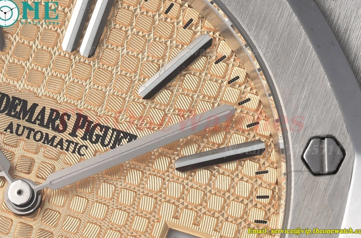 Dial Yellow GDF Oak SS 41mm MY8215 15202 SS Royal 1226